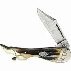 Rough Rider Knives Rough Ryder 2162 Leg Knife Cinnamon Stag