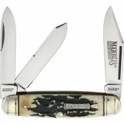 Marbles Outdoors Knives Marbles 473 Black Stag Cattleman Whittler
