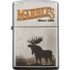 Marbles Outdoors Knives Marbles 20633 Moose Zippo Lighter