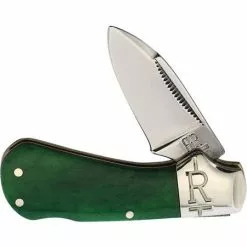 Rough Rider Knives Rough Rider 2231 Cub Lockback Knife Green Smooth