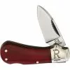 Rough Rider Knives Rough Rider 2227 Cub Lockback Knife Red Smooth