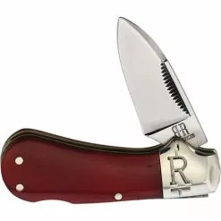 Rough Rider Knives Rough Rider 2227 Cub Lockback Knife Red Smooth