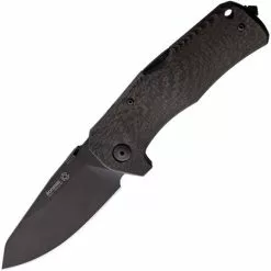 Lion Steel Knives Lion Steel TM1CB TM1 Lockback Knife Carbon Fiber