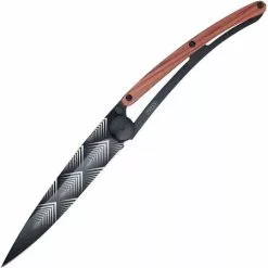 Deejo Knives Deejo 9GB101 Tattoo Linerlock Knife 27g Art Deco
