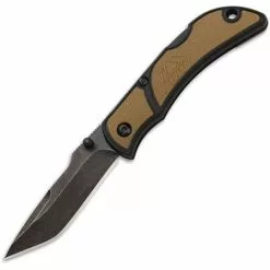 Outdoor Edge Knives Outdoor Edge CHC25 Small Chasm Lockback Knife Brown