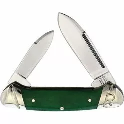 Rough Rider Knives Rough Rider 2229 Mini Canoe Green