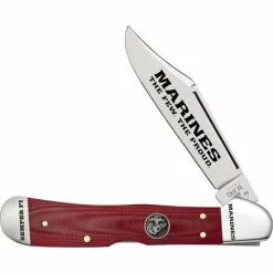 Case XX Knives Case 13198 USMC Copperlock Red G10