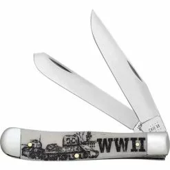 Case XX Knives Case 50950 WWII Trapper Natural Bone