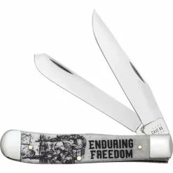 Case XX Knives Case 50955 Enduring Freedom Trapper Bone
