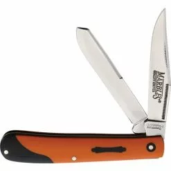 Marbles Outdoors Knives Marbles 591 Trapper Orange G10