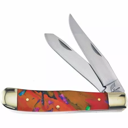 Frost Cutlery & Knives Frost OC108MC Trapper Multi Color