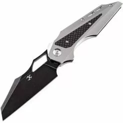 Kansept Knives Kansept 1010A2 Genesis Framelock Knife Blk Carbon Fiber