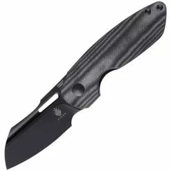 Kizer Cutlery & Knives Kizer 3569A1 October Linerlock Knife Blk Micarta