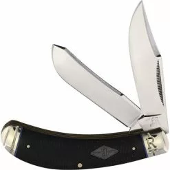 Rough Rider Knives Rough Rider 2212 Saddlehorn Black Micarta