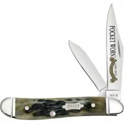 Case XX Knives Case 38196 Peanut 25th Annv Olive