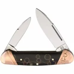 Rough Rider Knives Rough Rider 2060 Canoe Copper Swirl