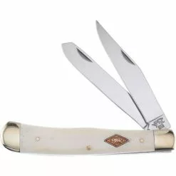 German Bull Knives German Bull 010SB Trapper Smooth Bone