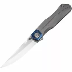 Bestech Knives Bestech 2106F Thyra Framelock Gray Timascus