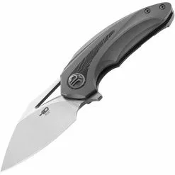 Bestech Knives Bestech 2107C Nuke Framelock Dark Gray