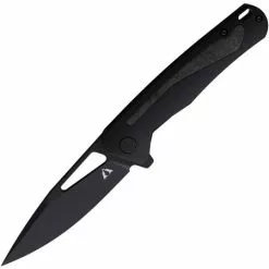 CMB Made Knives 04B Spear Framelock Black CF