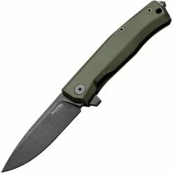 Lion Steel Knives Lion Steel T01AGB Myto Framelock Aluminum Green