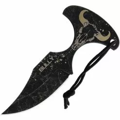 N.C. Custom BR042 Bully Push Dagger Black SW