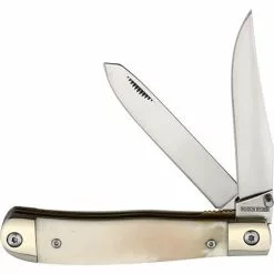 Rough Rider Knives Rough Rider 2234 Trapper White Smooth Bone