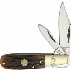 Rough Rider Knives Rough Rider 1806 Barlow Brown Stag Bone