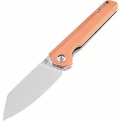Kansept Knives Kansept 1028B1 Bulldozer Framelock Copper
