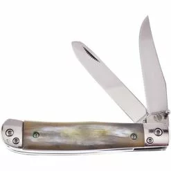Frost Cutlery & Knives Frost OC173OX Trapper Ox Horn