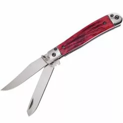Frost Cutlery & Knives Frost OC173RPB Trapper Red Pick Bone