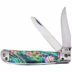 Frost Cutlery & Knives Frost OC173SAB Trapper Abalone