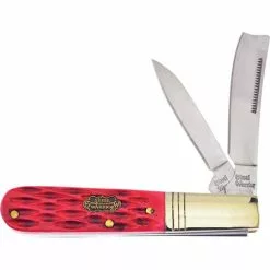 Frost Cutlery & Knives Frost SW035DRCS Barlow/One Arm Razor Red