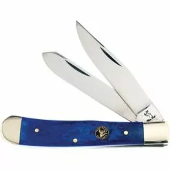 Frost Cutlery & Knives Frost WT312BLSB Trapper Blue Bone