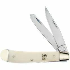Frost Cutlery & Knives Frost WT312WSB Trapper White Bone