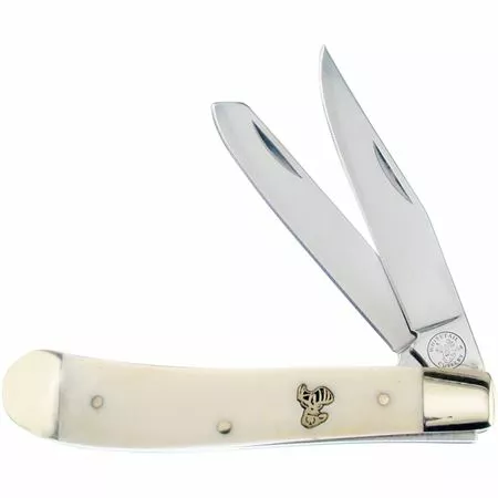 Frost Cutlery & Knives Frost WT312WSB Trapper White Bone