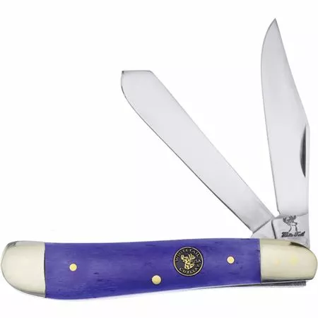 Frost Cutlery & Knives Frost WT951PSB Dog Leg Trapper Purple