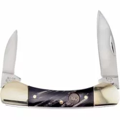 Hen & Rooster Knives Hen & Rooster 102BH Small Canoe Buffalo Horn
