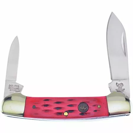 Hen & Rooster Knives Hen & Rooster 252RPB Canoe Red Pick Bone