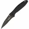 Kershaw Knives Kershaw 1660CFDAM Leek Linerlock A/O CF Damascus