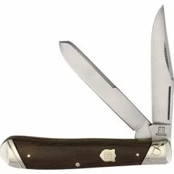 Rough Rider Knives Rough Rider 2330 Trapper Brown Burlap