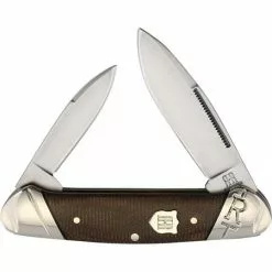 Rough Rider Knives Rough Rider 2331 Canoe Brown Burlap