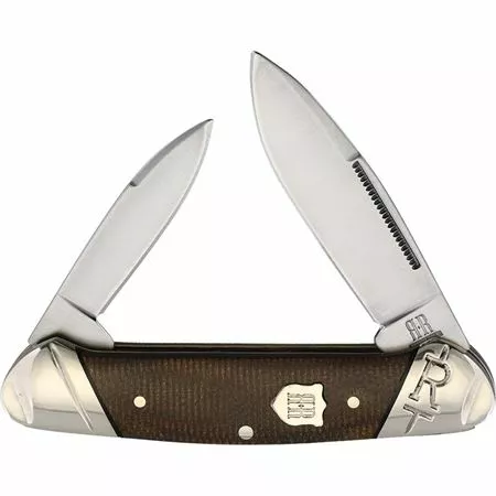 Rough Rider Knives Rough Rider 2331 Canoe Brown Burlap