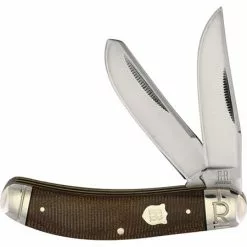 Rough Rider Knives Rough Rider 2332 Sowbelly Trapper Brown Burlap