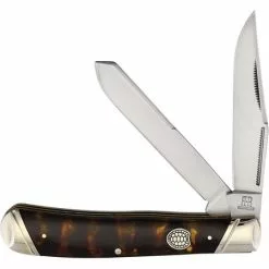 Rough Rider Knives Rough Rider 2453 Trapper Imitation Tortoise
