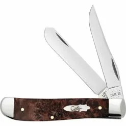 Case XX Knives Case 64062 Mini Trapper Burl Wood