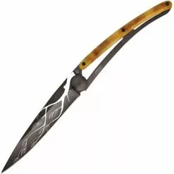 Deejo Knives Deejo 1GC208 37g Tattoo Linerlock Tree