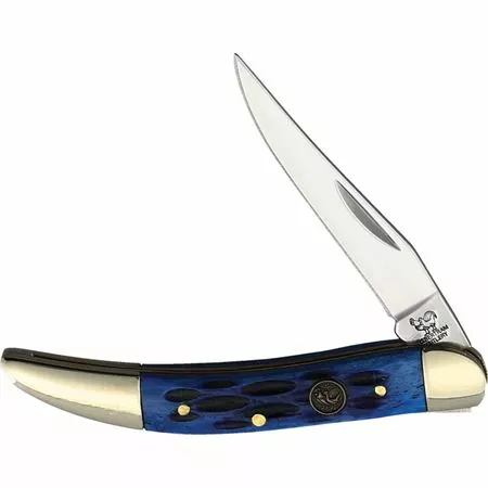 Hen & Rooster Knives Hen & Rooster 961BLPB Toothpick Blue Pick Bone