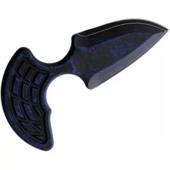 Heretic Knives Heretic 0508ABRKBLU Sleight Push Dagger Blue