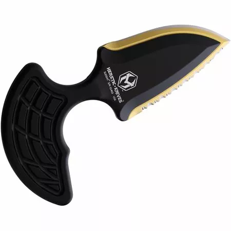 Heretic Knives Heretic 0509C Sleight Push Dagger Gold